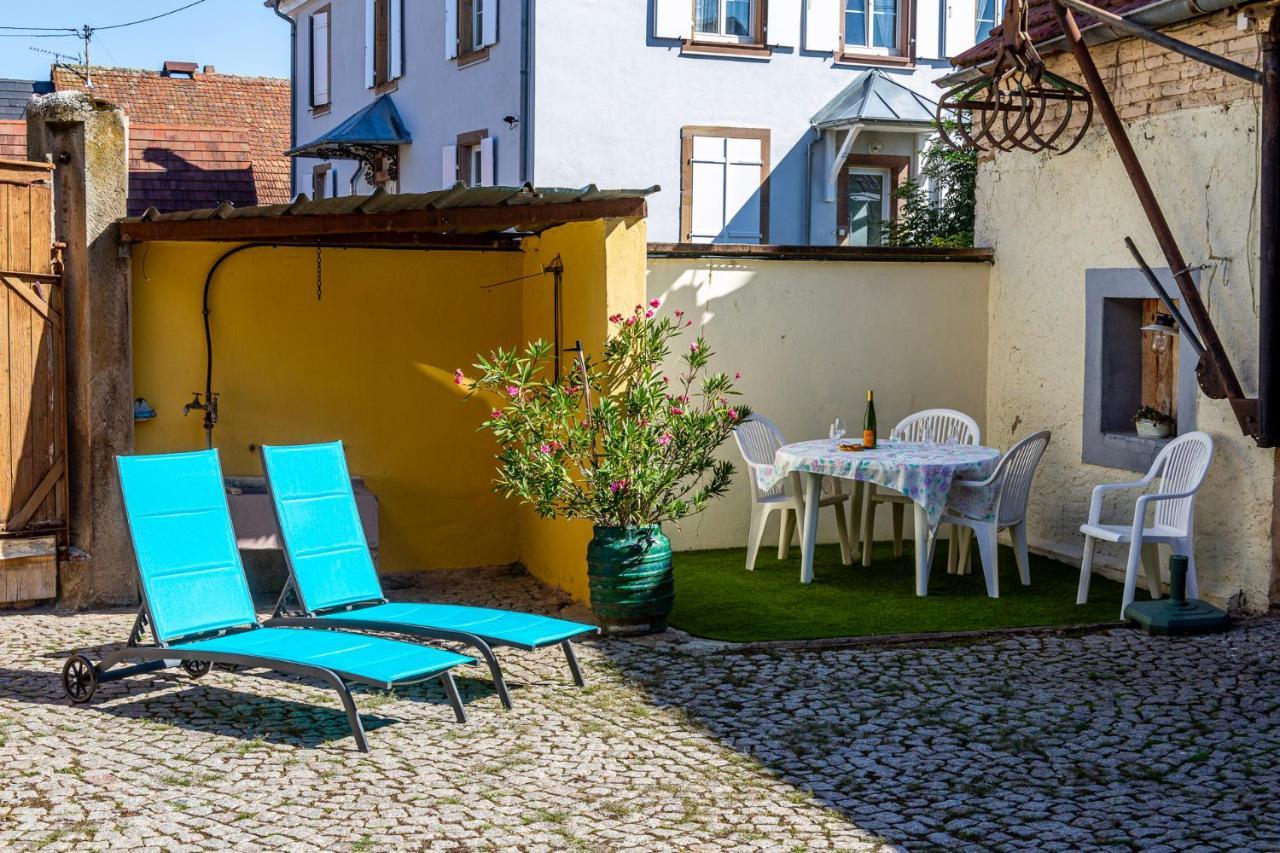MA ROSE DES LUMIERES maison indépendante 6 personnes avec grande cour Griesheim-près-Molsheim Exterior foto