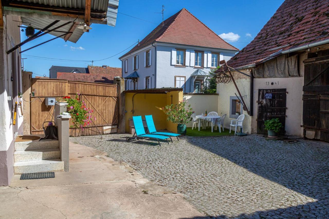 MA ROSE DES LUMIERES maison indépendante 6 personnes avec grande cour Griesheim-près-Molsheim Exterior foto